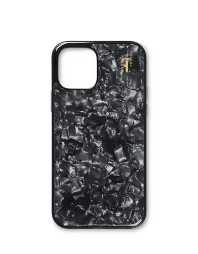 iDeal of Sweden Pearlised Case iPhone 12 / 12 Pro Black – image 1