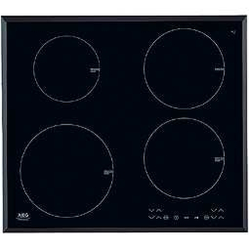 AEG 68002-KF-n Black Built-in Zone induction hob 4 zone(s)