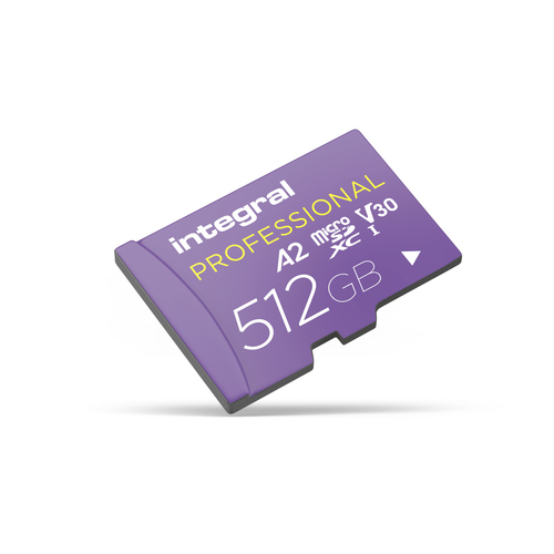 Integral 512GB MICRO SD CARD MICROSDXC UHS-1 U3 CL10 V30 UP TO 180MBS READ 150MBS WRITE – image 2