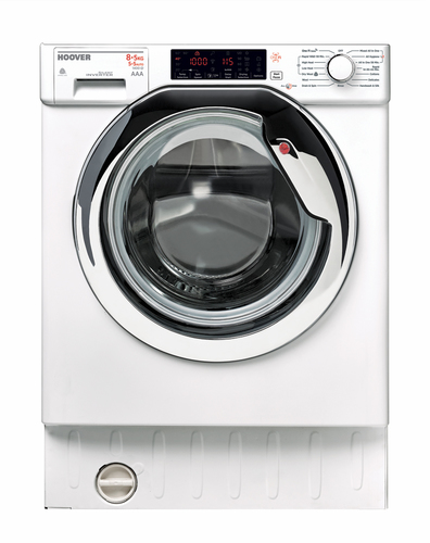 Hoover H-WASH&DRY 300 HBWDO8514TAHC-80 washer dryer Built-in Front-load White