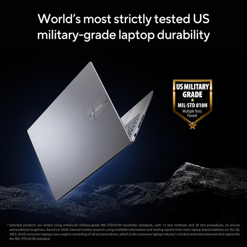 ASUS Vivobook 16 X1605ZA-MB116W Intel® Core™ i7 i7-1255U Laptop 40.6 cm (16") WUXGA 8 GB DDR4-SDRAM 512 GB SSD Wi-Fi 6 (802.11ax) Windows 11 Home Silver – image 8