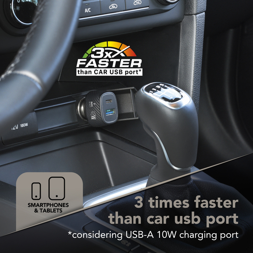 Cellularline Car Multipower Ultra - iPhone, Samsung, Xiaomi, Oppo and other Smartphones and Tablets – image 5