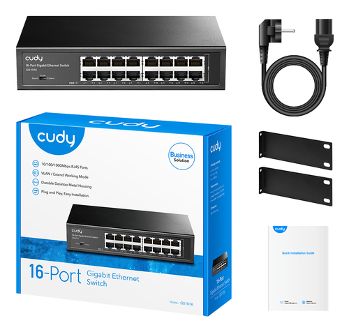 Cudy 16-Port Gigabit Metal Switch, afbeelding 4