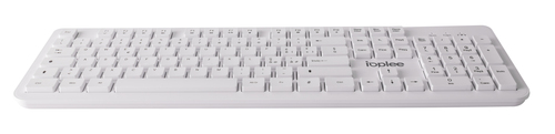 IOPLEE 361G keyboard Mouse included Universal RF Wireless QWERTY White – image 4