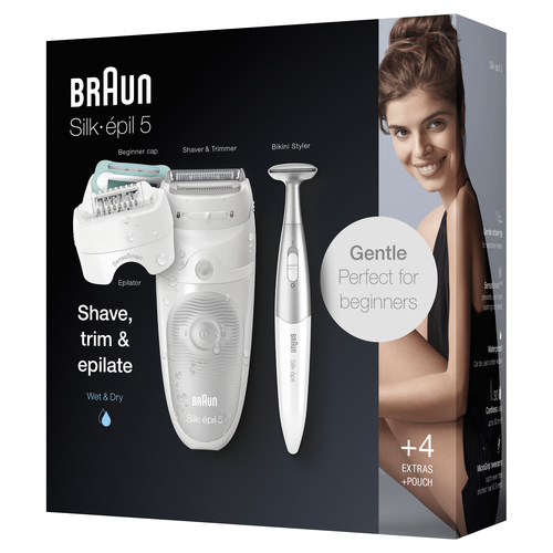 Braun Silk-épil 5 81770432 epilator 28 tweezers White – image 5