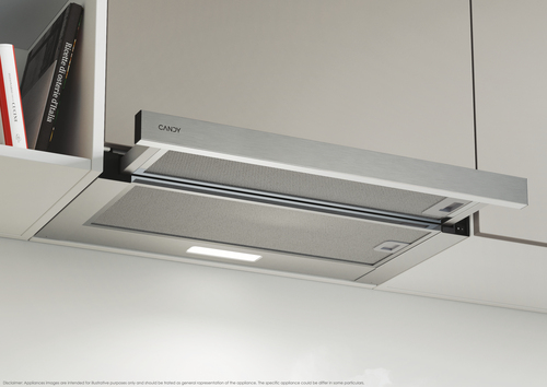 Candy CBT625/2X/1 Semi built-in (pull out) Stainless steel 332.1 m³/h – image 3