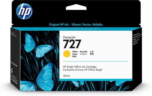 HP Inc. Tusz HP 727 130 ml Yellow B3P21A