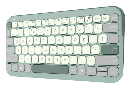 Asus Marshmallow KW100 Wireless Keyboard - Green Tea Latte, Green - image 5