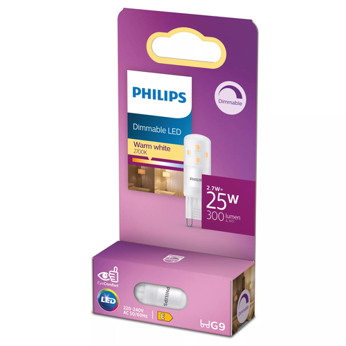 Philips 8720169301597 LED лампа Теплый белый 2,7 W G9 E