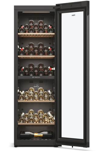 Haier Wine Bank 60 Series 7 HWS236GDEH1 Compressor wine cooler Freestanding Black 236 bottle(s) – image 2
