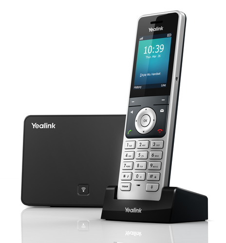 Yealink SIP-W56P IP phone Black, Silver 5 lines LCD – image 2