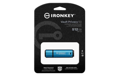 KINGSTON 512GB IronKey Vault Privacy 50