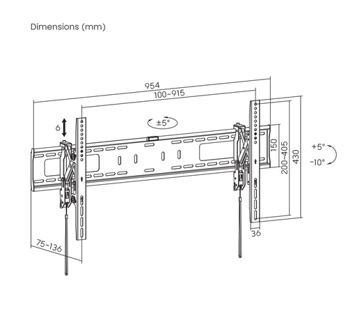 Soporte para TV MANHATTAN 461863