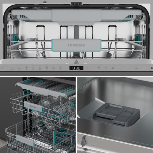 Hisense HV16B dishwasher Fully built-in 16 place settings – image 4