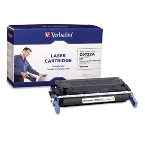 Verbatim HP C9722A Yellow Toner Cartridge