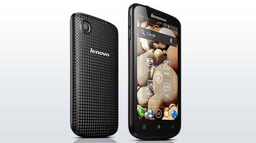 Lenovo A800 11.4 cm (4.5") Dual SIM Android 4.0 3G 0.5 GB 4 GB 2000 mAh Black