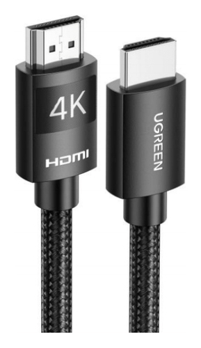 Cable HDMI 20 de Nylon Trenzado 2 metros 4K60Hz ARC Dolby ATMOS True HD TMDS HDR 3D Inversivo 18Gbps 3 Capas de Protección 4 de Blindaje Niquelado Carcasa de Aluminio 40101 - 40101