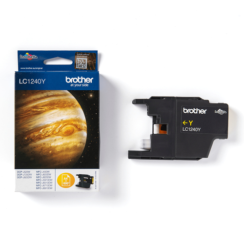 Original Brother LC123Y Yellow Ink Cartridge - image 3