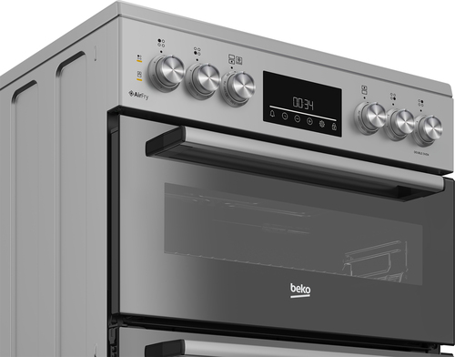 Beko FDCA6732CM 60 cm Double Oven Electric Cooker – image 3