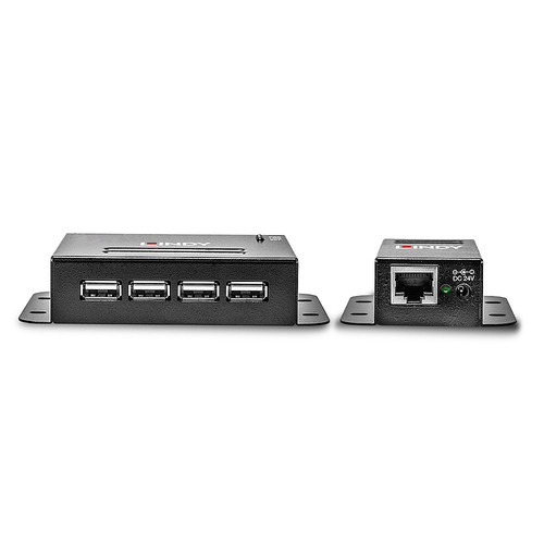 Lindy USB 20 4 Port CAT56 Extender With Power Over CAT56 – Foto 4 von 6
