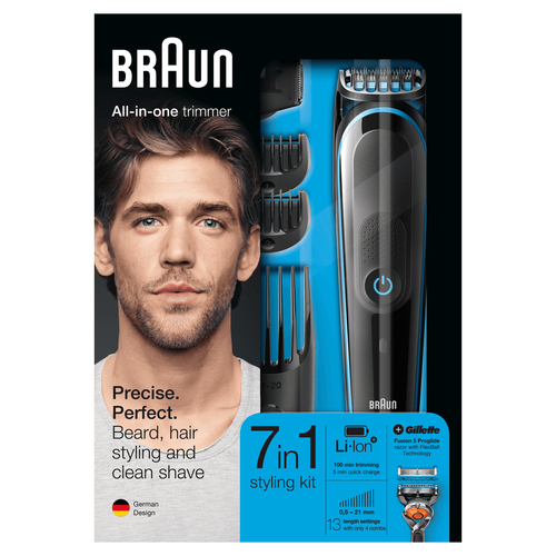 Braun Multigroomer 7-in-1 All-in-one trimmer MGK5045, Beard Trimmer & Hair Clipper, Detail Trimmer – image 4