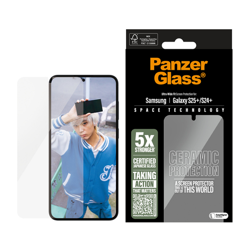 PANZERGLASS KERAMIEK SCREEN PROTECTOR - CLEAR, afbeelding 2