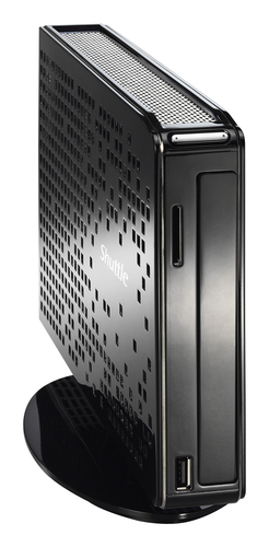 Shuttle XS35GT PC/workstation barebone USFF Black D510 BGA 559