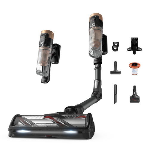 Rowenta X-Force Flex 14.80 RH9B74WO электровеник 2-in-1 stick vacuum Battery Cухой Без мешка 0,6 L Черный, Золото
