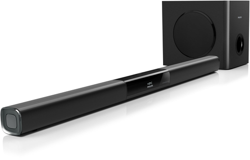 Philips HTL3140B/51 soundbar speaker Black 2.1 channels