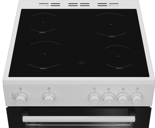 Beko AeroPerfect FDC6701W 60 cm Electric Ceramic Cooker - White - image 2