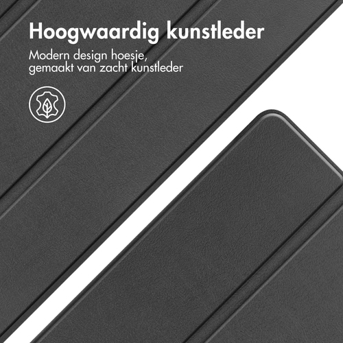 Accezz Trifold Bookcase Samsung Galaxy Tab A9 Plus Tablethoesje Zwart, afbeelding 5