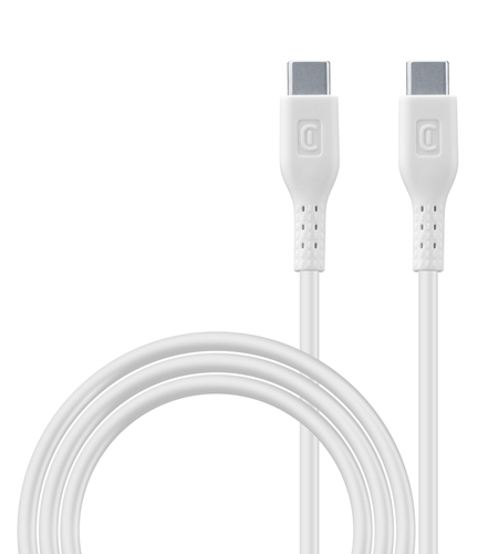Cellularline USBDATA100C2C5A1MW USB кабель 1,2 m USB C 100 W Белый