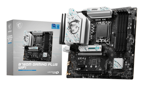 Msi B760M Gaming Plus Wifi DDR5 Intel Lga 1700 MicroATX Motherboard - image 1