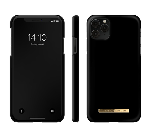 iDeal of Sweden Printed Case iPhone 11PM/XSM Matte Black – image 4