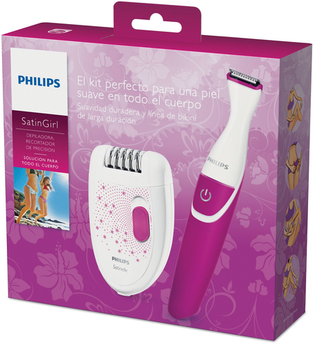 Philips SatinGirl HP6547/05 epilator 20 tweezers White – image 2