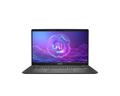 MSI Modern A14 AI F2HMG-010XES AMD Ryzen™ 7 250 Ноутбук 35,6 cm (14") Full HD 16 GB DDR5-SDRAM 1 TB Твердотельный накопитель (SSD) Wi-Fi 6E (802.11ax) Free DOS Серый