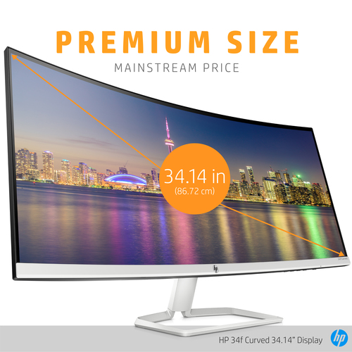 HP 34f computer monitor – image 8