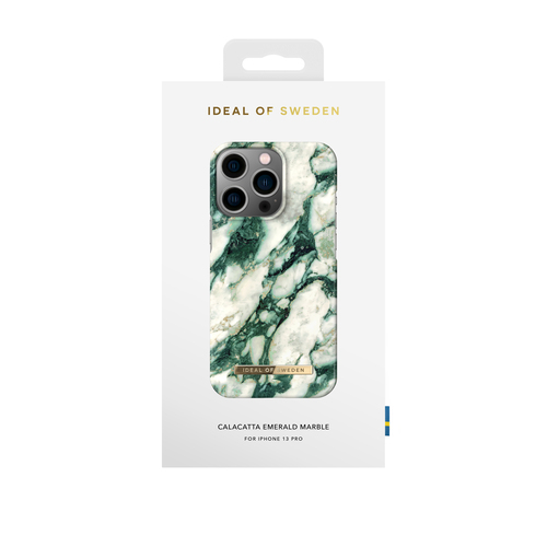 iDeal of Sweden Printed Case iPhone 13P Calacatta Emrld Mb