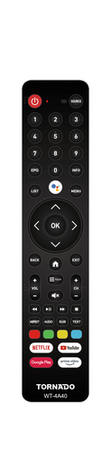 TORNADO 32EA5300X | 32” Frameless HD Android TV with Wi-Fi 5 & Voice Remote – image 4