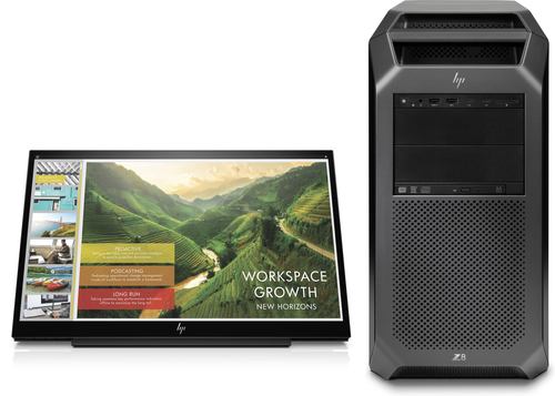 HP Z8 G4 + EliteDisplay S14