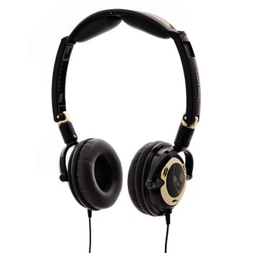 Hama 00104727 headphones/headset Wired Black, Gold