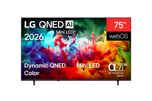 LG QNED AI MiniLED 75QNED72B6A.AVS TV