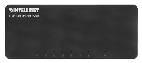 INTELLINET Desktop 8-Port Fast Ethernet Switch zwart, afbeelding 6
