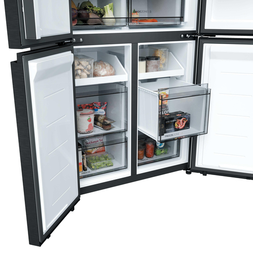 Haier HCR58S18DNMB side-by-side refrigerator Freestanding – image 8