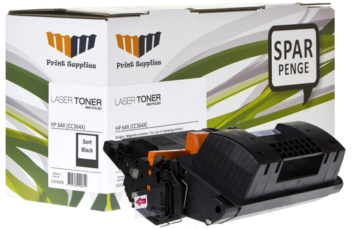 MM Black Laser Toner - HP 64X (CC364X) - For HP LaserJet