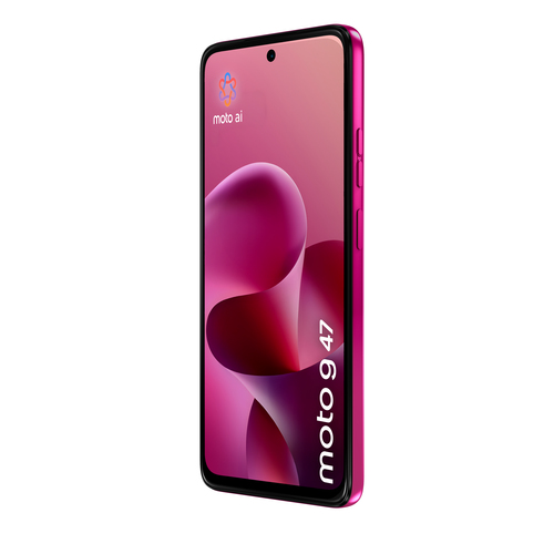 Motorola Moto G47 6.67 128GB Pantone fuchsia rød Rød – billede 5