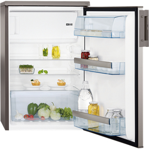 AEG S71440TSX0 combi-fridge Freestanding
