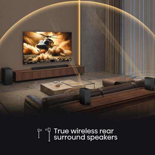 Hisense AX5140Q 5.1.4 Wireless Sound Bar with Dolby Atmos, Black - image 7
