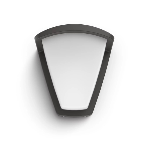 Philips LED Kiskadee 1738393PN Buitenlamp (wand) LED E27 42 W Antraciet – Foto 4 van 5
