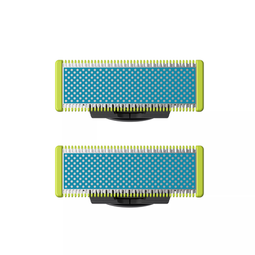 PHILIPS QP225/50 - Lames de rechange OneBlade - anti-friction, moins d’irritation, utilisation à sec ou sous l’eau - lot de 2 – Photo 2 sur 3